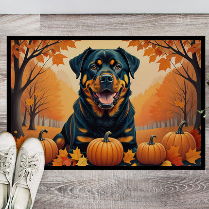 Rottweiler Fall Doormat