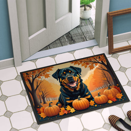 Rottweiler Fall Doormat