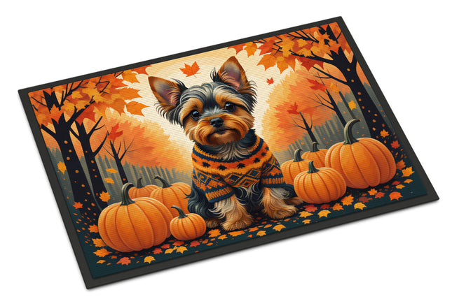Yorkshire Terrier Fall Doormat