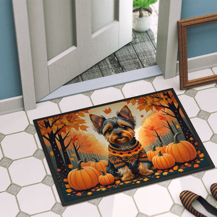 Yorkshire Terrier Fall Doormat