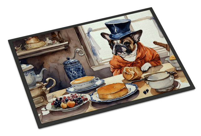 French Bulldog Fall Kitchen Pumpkins Doormat