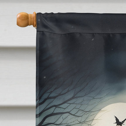 Beagle Spooky Halloween House Flag