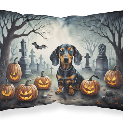 Dachshund Spooky Halloween Standard Pillowcase