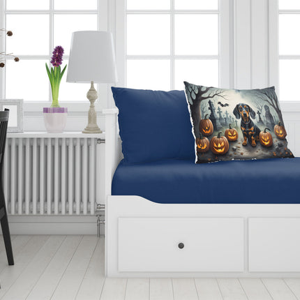 Dachshund Spooky Halloween Standard Pillowcase