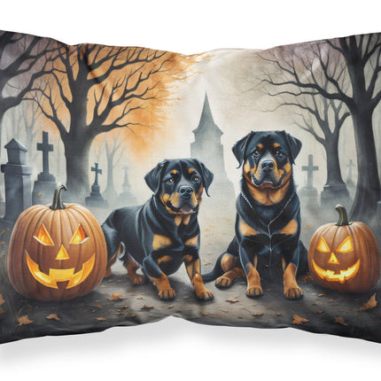 Rottweiler Spooky Halloween Standard Pillowcase