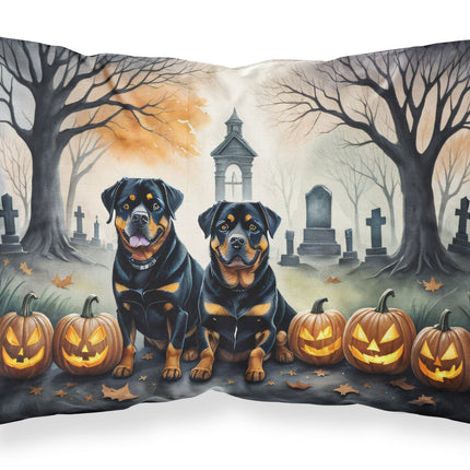 Rottweiler Spooky Halloween Standard Pillowcase