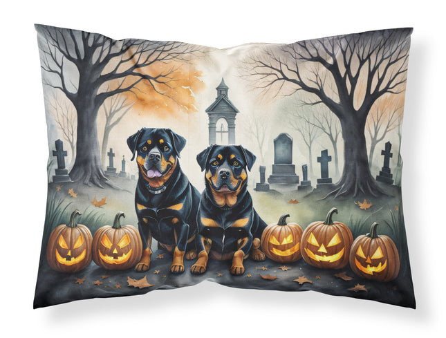 Rottweiler Spooky Halloween Standard Pillowcase