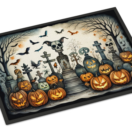 Pet Cemetery Spooky Halloween Doormat