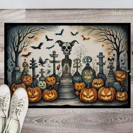 Pet Cemetery Spooky Halloween Doormat