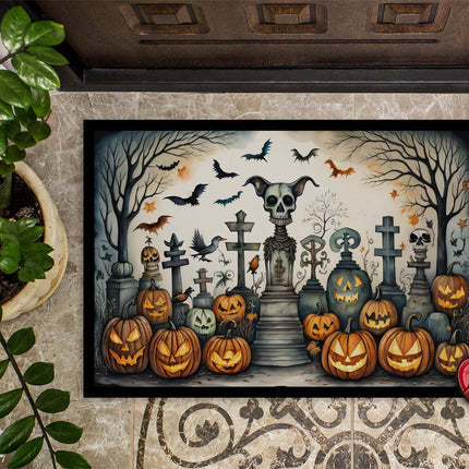 Pet Cemetery Spooky Halloween Doormat