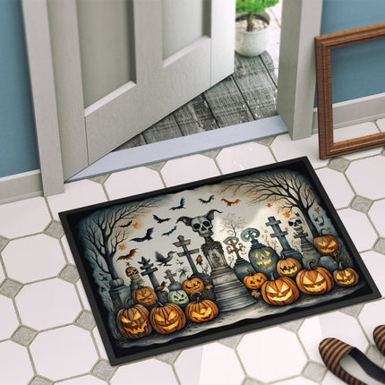 Pet Cemetery Spooky Halloween Doormat