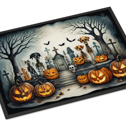 Pet Cemetery Spooky Halloween Doormat