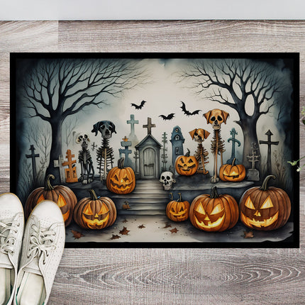 Pet Cemetery Spooky Halloween Doormat