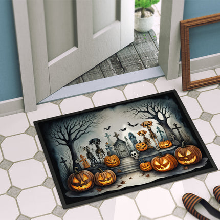 Pet Cemetery Spooky Halloween Doormat