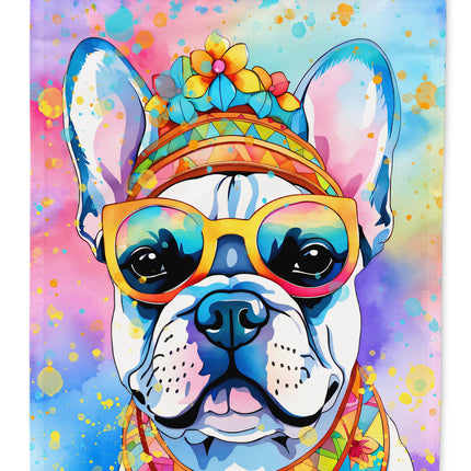 French Bulldog Hippie Dawg Garden Flag