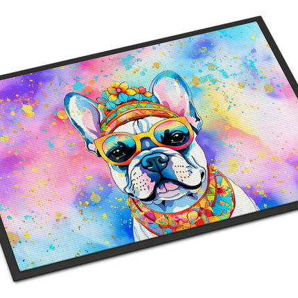 French Bulldog Hippie Dawg Doormat