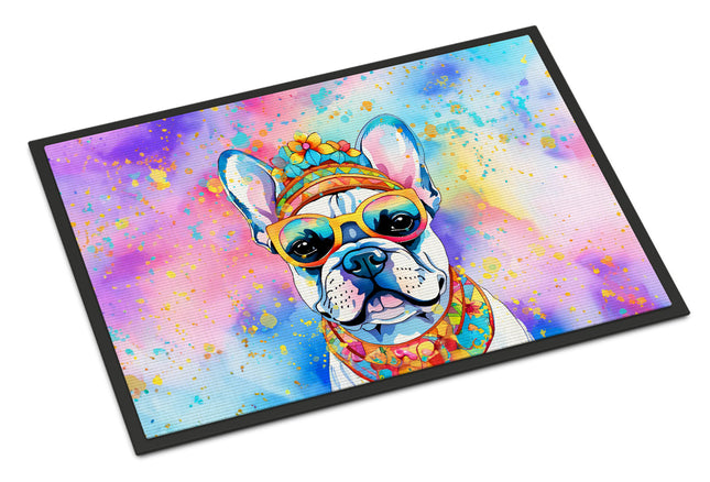 French Bulldog Hippie Dawg Doormat
