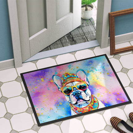 French Bulldog Hippie Dawg Doormat