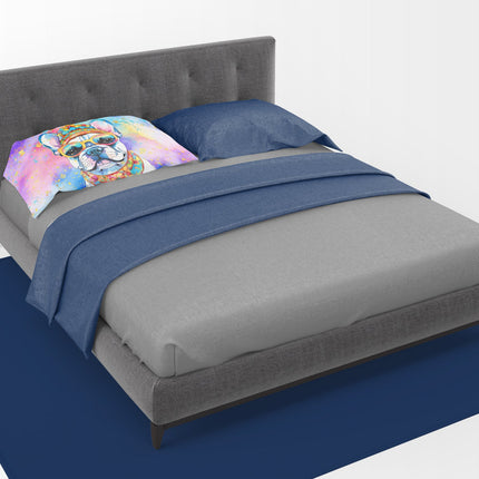French Bulldog Hippie Dawg Standard Pillowcase