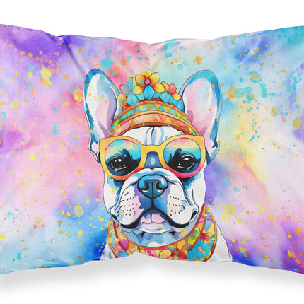 French Bulldog Hippie Dawg Standard Pillowcase