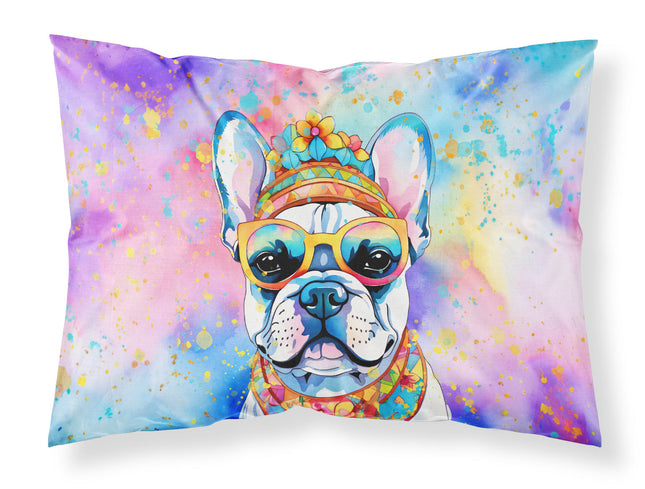 French Bulldog Hippie Dawg Standard Pillowcase