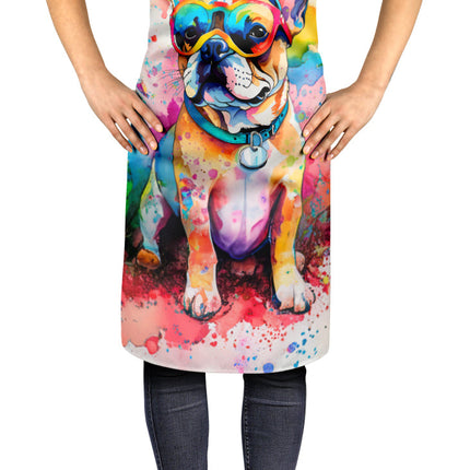 French Bulldog Hippie Dawg Apron