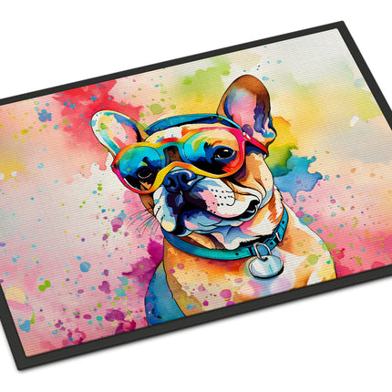 French Bulldog Hippie Dawg Doormat