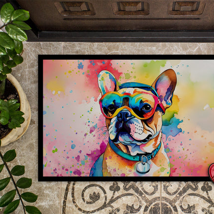 French Bulldog Hippie Dawg Doormat
