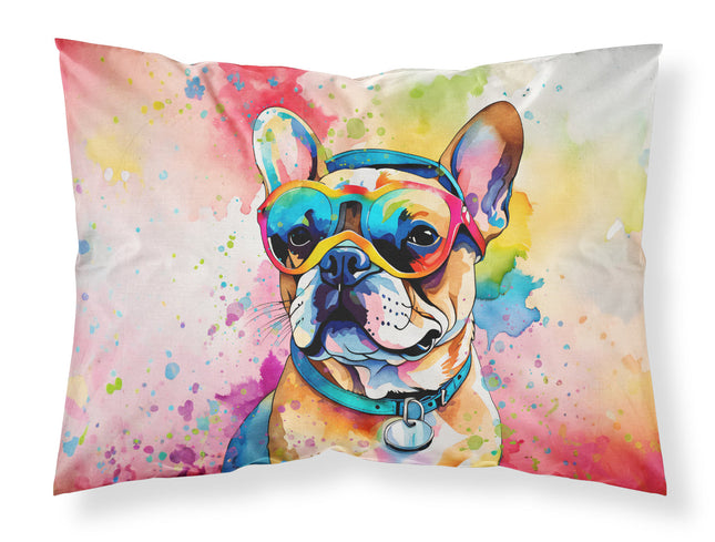 French Bulldog Hippie Dawg Standard Pillowcase