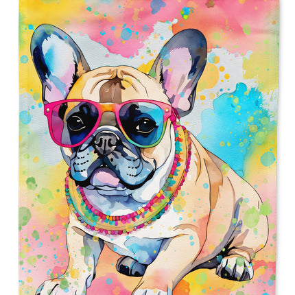 French Bulldog Hippie Dawg Garden Flag