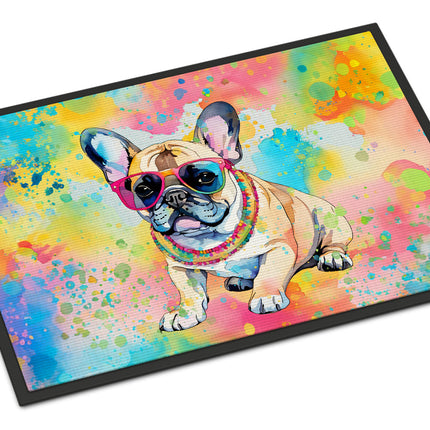 French Bulldog Hippie Dawg Doormat