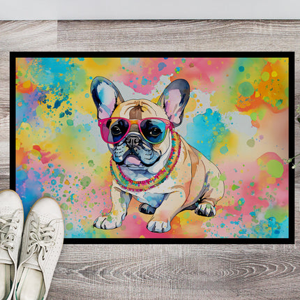 French Bulldog Hippie Dawg Doormat