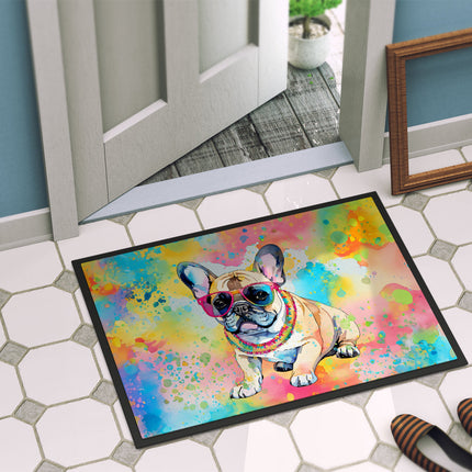 French Bulldog Hippie Dawg Doormat