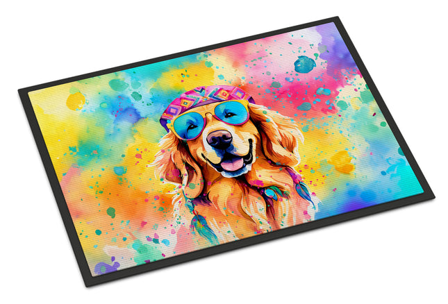 Golden Retriever Hippie Dawg Doormat