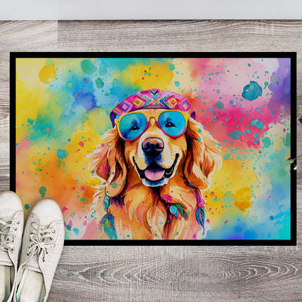 Golden Retriever Hippie Dawg Doormat
