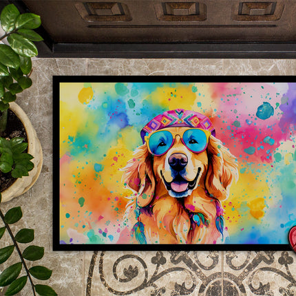 Golden Retriever Hippie Dawg Doormat