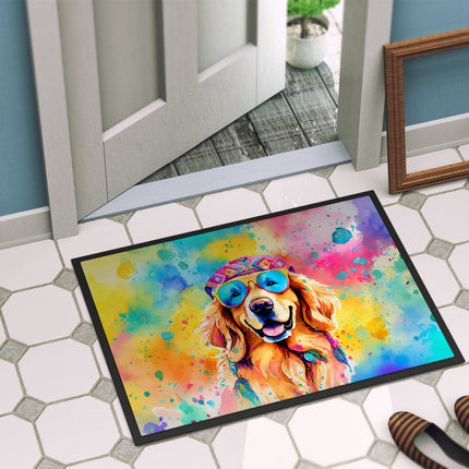Golden Retriever Hippie Dawg Doormat