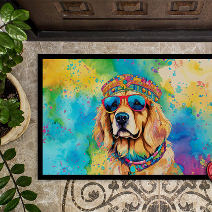 Golden Retriever Hippie Dawg Doormat