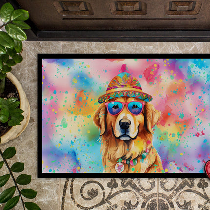 Golden Retriever Hippie Dawg Doormat