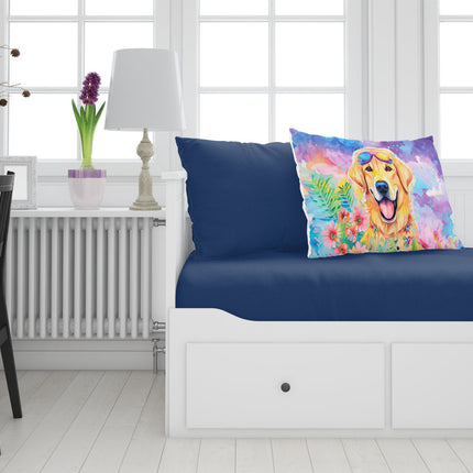 Yellow Labrador Hippie Dawg Standard Pillowcase
