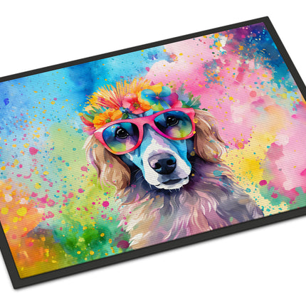 Poodle Hippie Dawg Doormat
