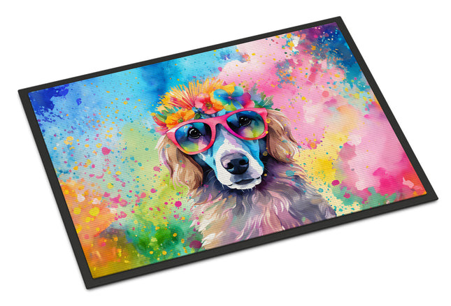 Poodle Hippie Dawg Doormat