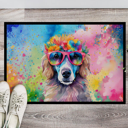 Poodle Hippie Dawg Doormat