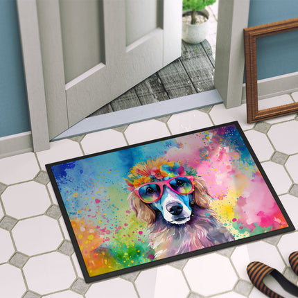 Poodle Hippie Dawg Doormat