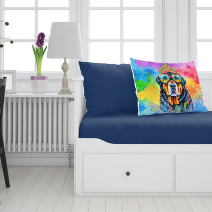 Rottweiler Hippie Dawg Standard Pillowcase