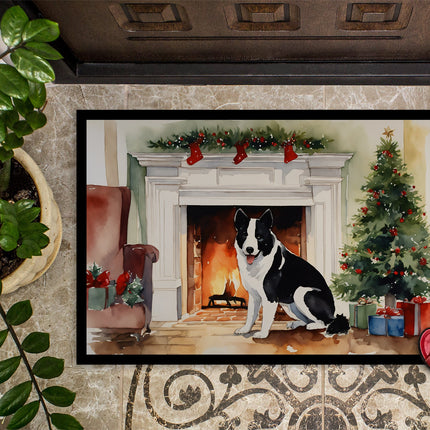 Karelian Bear Dog Cozy Christmas Doormat