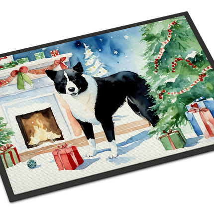 Karelian Bear Dog Cozy Christmas Doormat