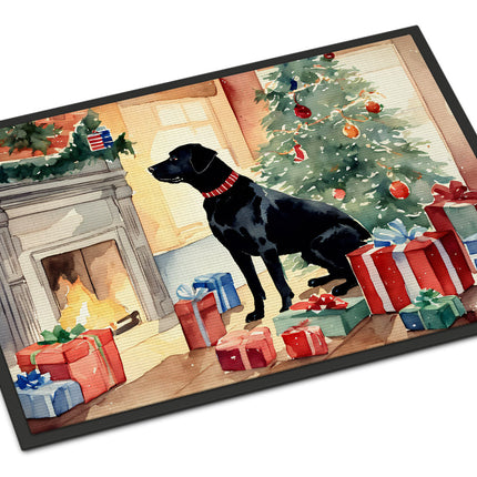 Labrador Retriever Cozy Christmas Doormat