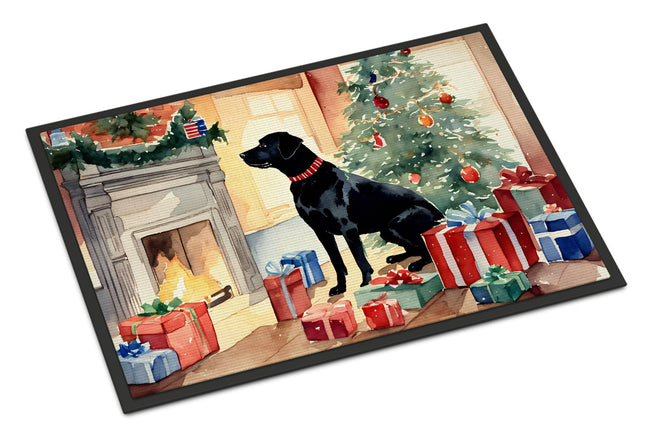 Labrador Retriever Cozy Christmas Doormat