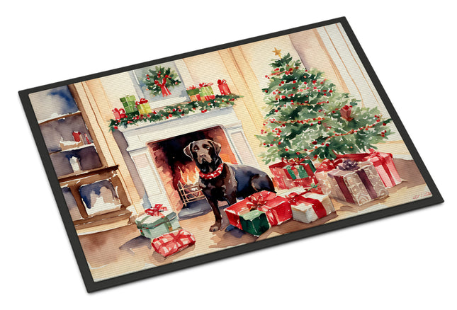 Labrador Retriever Cozy Christmas Doormat